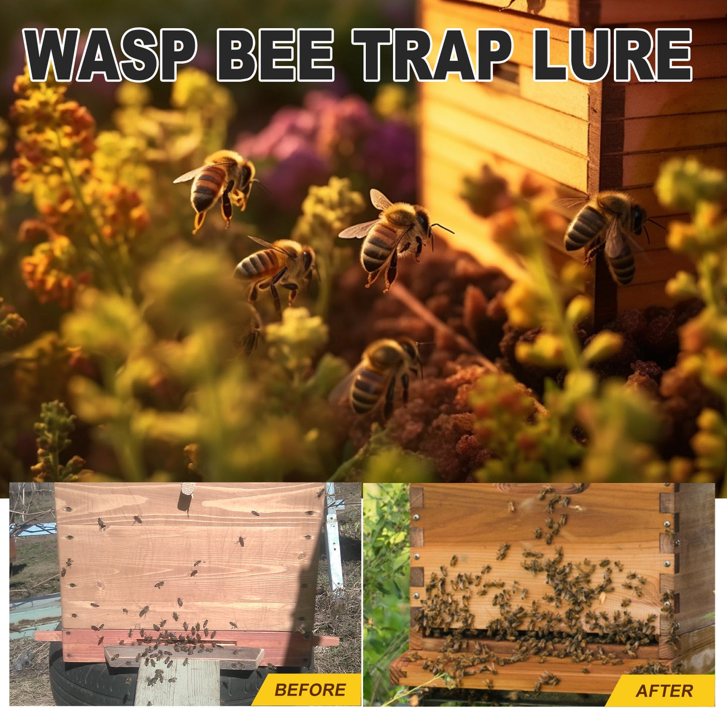 Moonspry Bee attractant, bee attractant essence for field horticultural bees